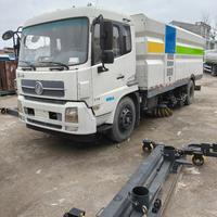 扫路车-国五东风天锦二手个人洗扫车